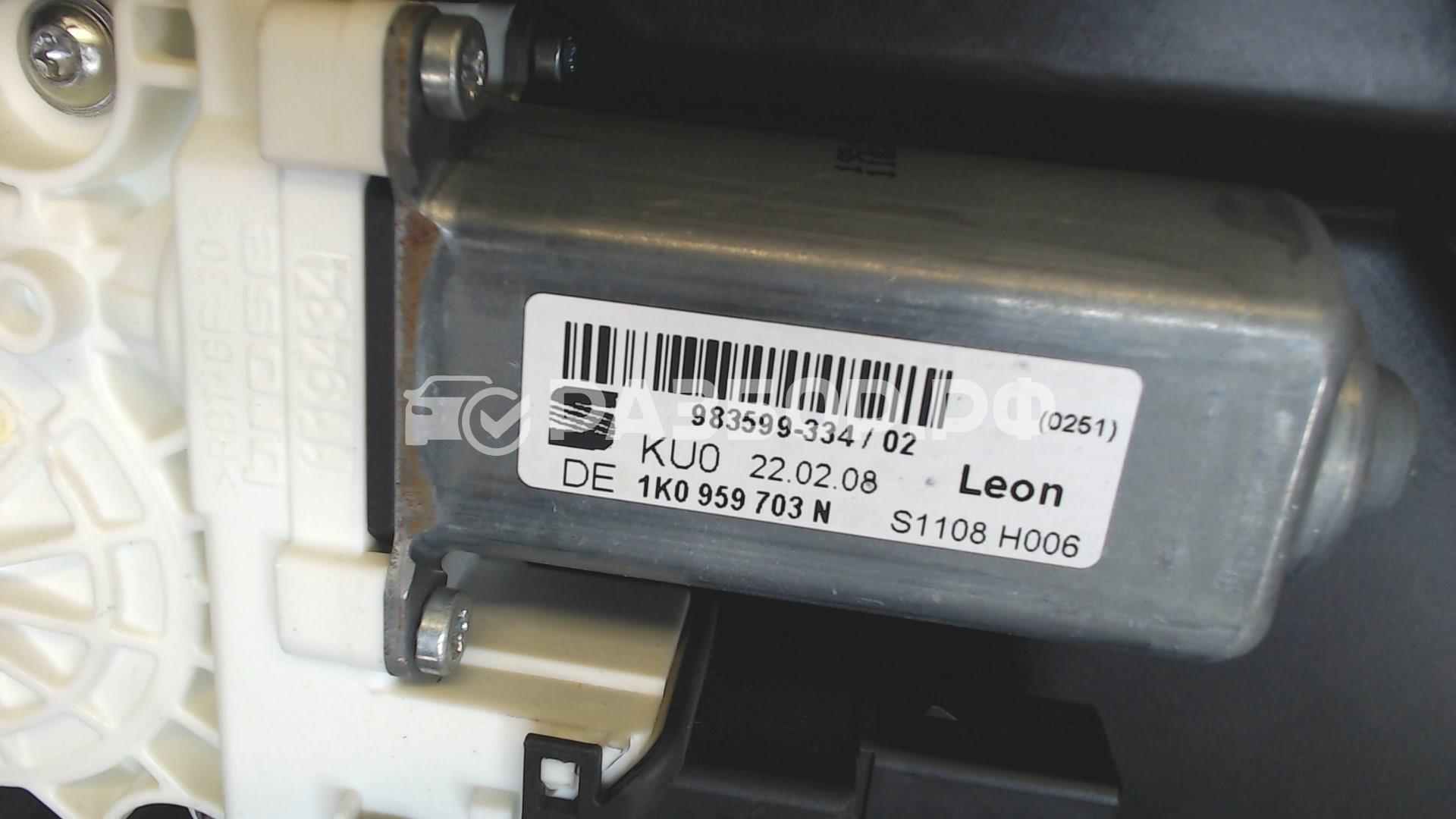 Стеклоподъемник электр. задний левый для Leon (1P1) 2005-2012